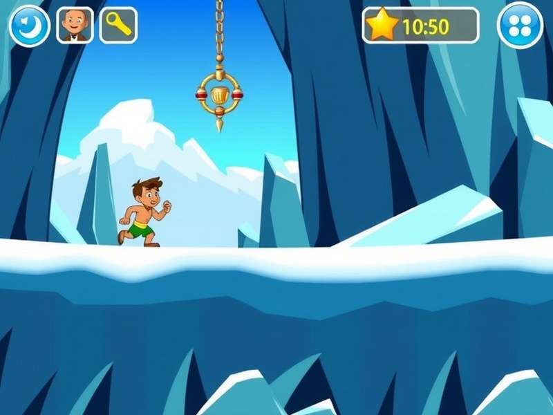 Chhota Bheem Ice Adventure Gameplay Screenshot